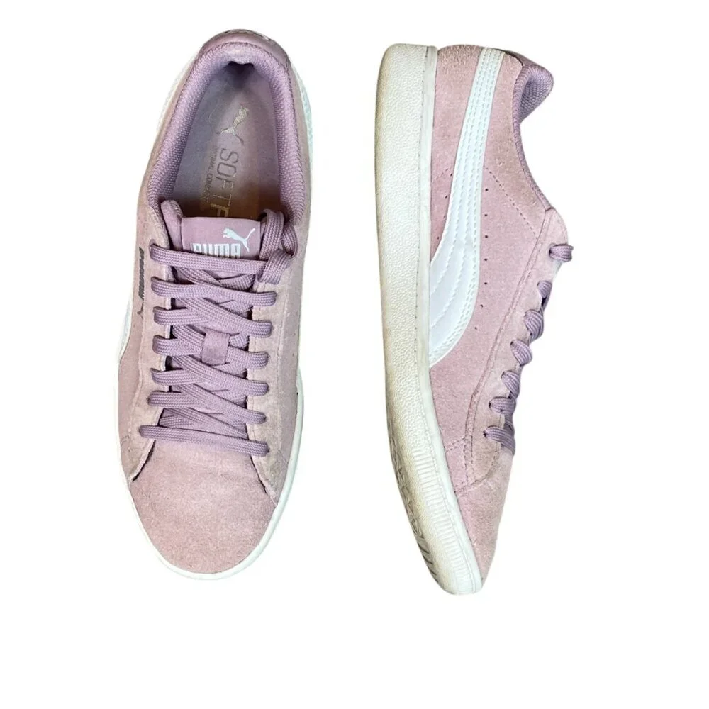 PUMA VIKKY Suede Elderberry Sneakers Tennis Shoes Court‎ Shoe Wm Sz 6.5 #127M